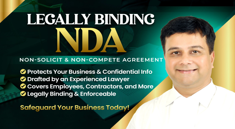 I will write non disclosure and non compete agreements