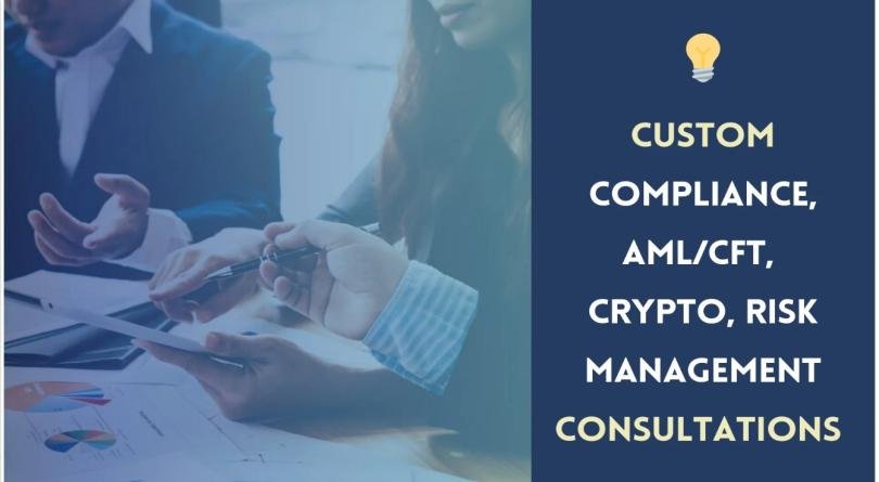 I will consult you on any topic of compliance, aml, crypto, risk management