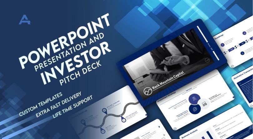 I will do powerpoint presentation and investor pitch deck design