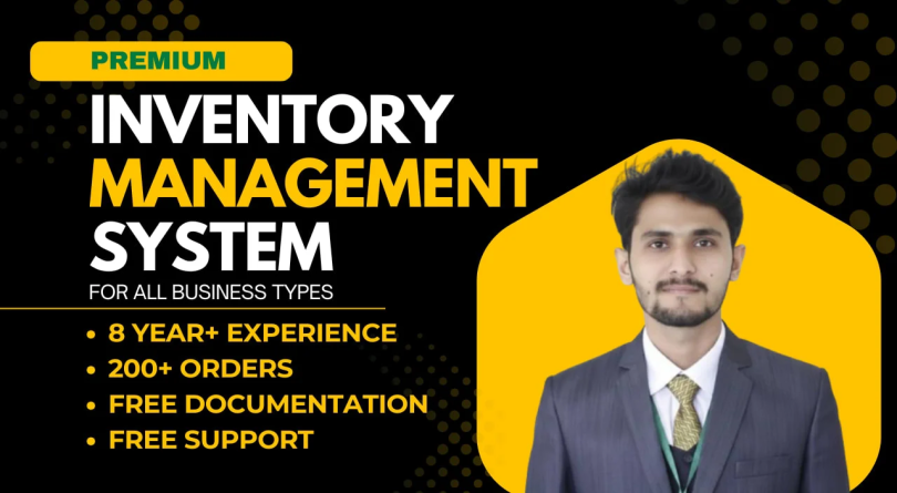 I will create a custom inventory management and pos system for you